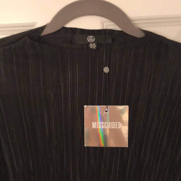 Black Top with Bell Sleeves - Picture 2 of 2